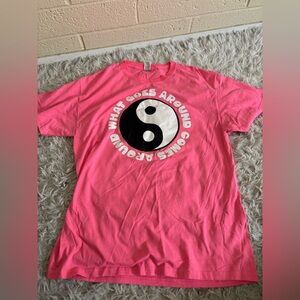 Pink Yin Yang T-Shirt